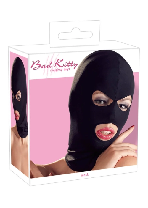 Bad Kitty - maska s otvorom na oči a ústa
