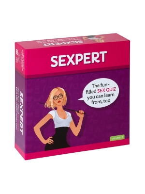 Erotická vedomostná hra SEXPERT board game v ANGLIČTINE