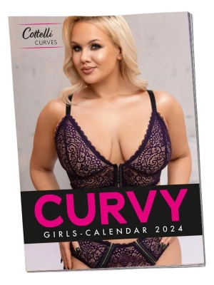 Erotický dámsky plus size kalendár  Curvy Girls 2022 1ks