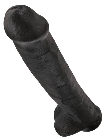 Gigantické brutal xxl dildo s priľnavým spodkom King Cock 15