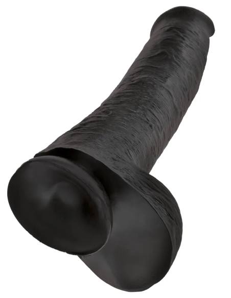 Gigantické brutal xxl dildo s priľnavým spodkom King Cock 15