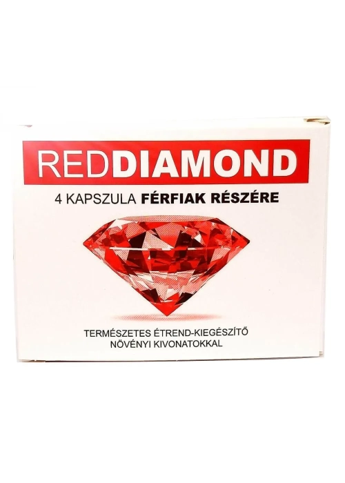 Prírodný výživový doplnok pre mužov Red Diamond 4ks