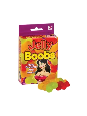 Gumené cukríky v tvare pŕs s ovocnou príchuťou Jelly Boobs 120g
