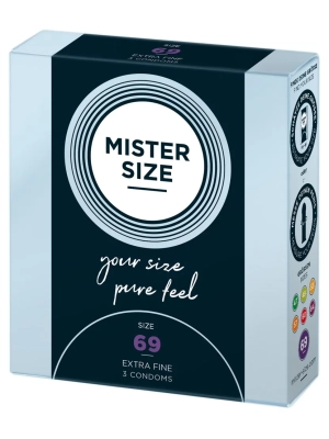 Mister Size tenký kondóm  69mm 3ks