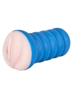 Nature Skin Soft - realistická vagína (prírodná - modrá)