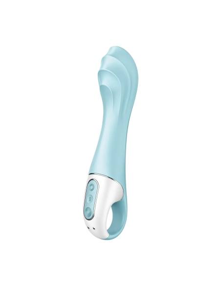 Inteligentný pumpovateľný vibrátor Satisfyer 5 Connect App modrá