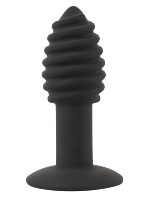 Black Velvet Twist nabíjateľný silikónový análny stimulátor