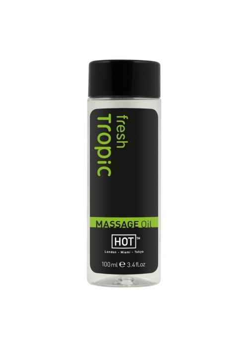 HOT masážny olej - čerstvý tropický (100 ml)