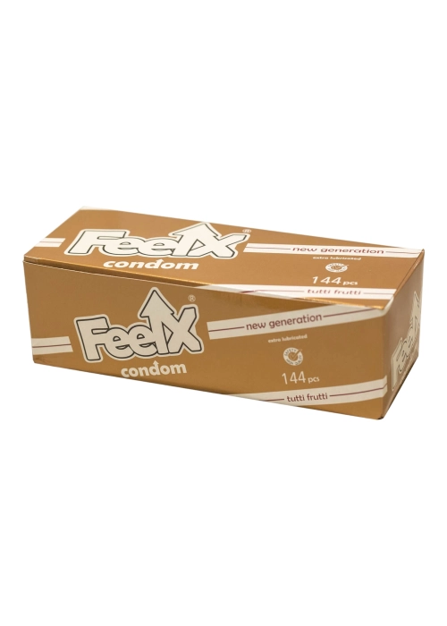 FeelX kondóm - tutti-frutti 144 ks
