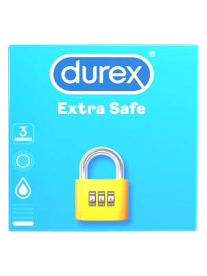 Durex extra bezpečné kondómy 3ks