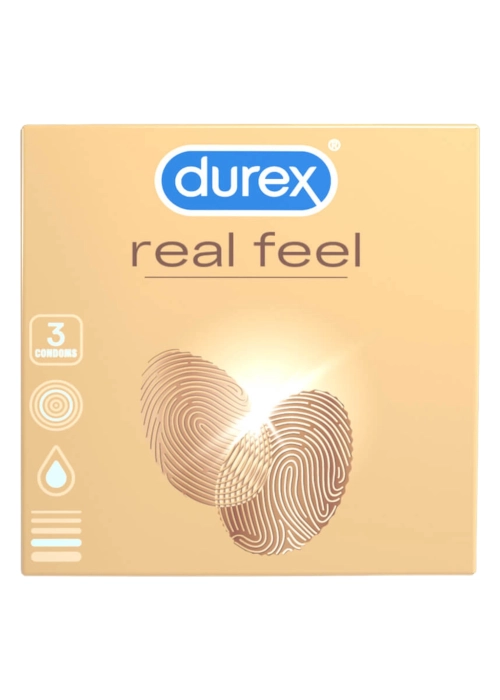Durex Real Feel kondómy  latex free 3ks