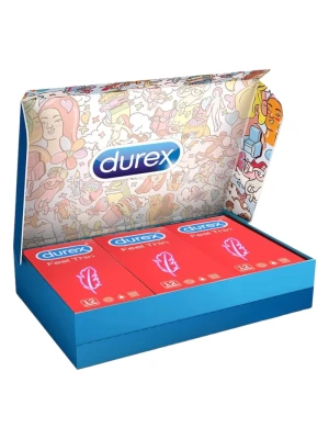 Durex Feel Thin – balík kondómov pre realistický pocit (4 x 12ks)