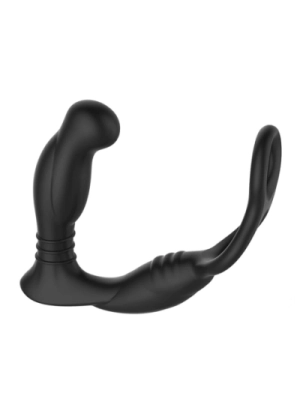 Dobíjací vibračný krúžok na penis Nexus Simul8 s análnym dildom