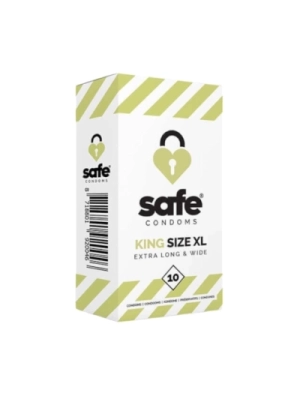 SAFE King Size XL extra veľký kondóm 10ks