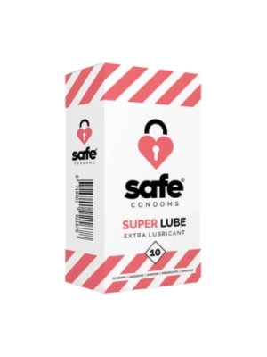 SAFE Super Lube extra tenké kondómy 10 ks