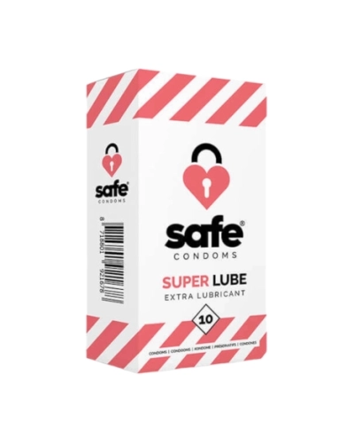 SAFE Super Lube extra tenké kondómy 10 ks