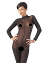 Erotické priehľadné body  catsuit