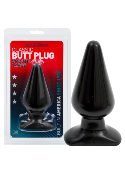 Black Butt Plug Large