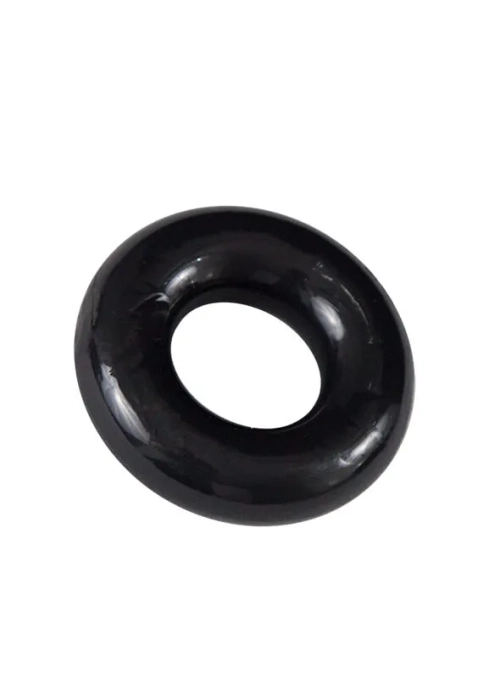 BathMate Barbian čierny silikónový erekčný krúžok