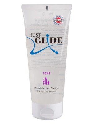 Lubrikant na báze vody Just Glide Toy 200ml
