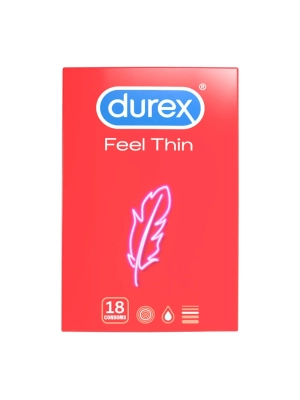 Durex ultra tenké kondómy pre intenzívnejší pocit 18ks