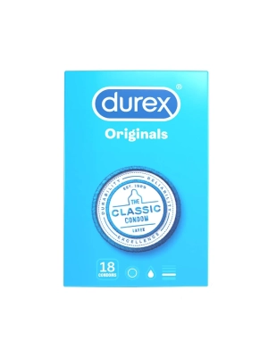 Durex klasické kondómy 18ks