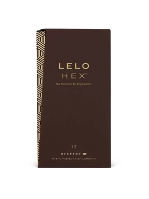 Kondómy LELO Hex Respect XL  12ks