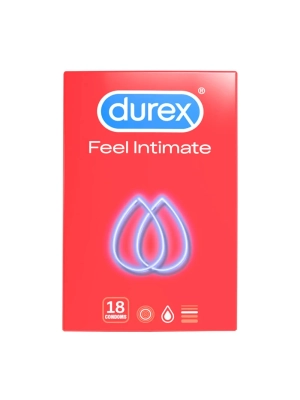 Tenké kondómy Feel Intimate Durex 18ks