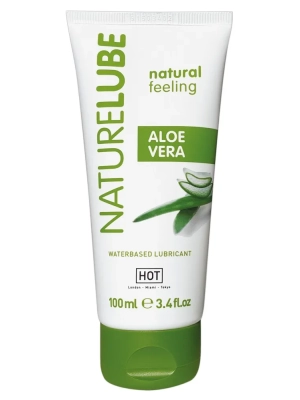 Lubrikačný gel HOT NatureLube Aloe Vera  Water-based Lubricant 100ml
