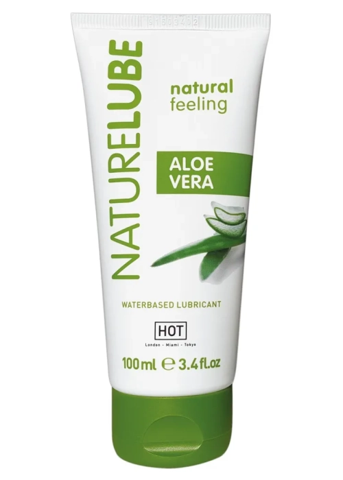Lubrikačný gel HOT NatureLube Aloe Vera  Water-based Lubricant 100ml