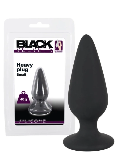 Análne dildo Black Velvet Heavy 40g