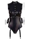 BDSM body s putami a podväzkami Body with Suspenders