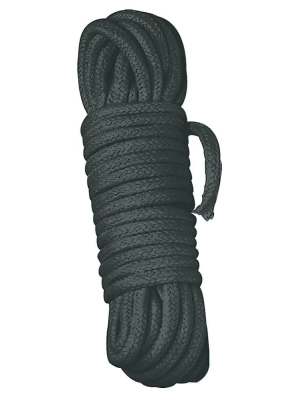 Bondage lano - 10m (čierna)