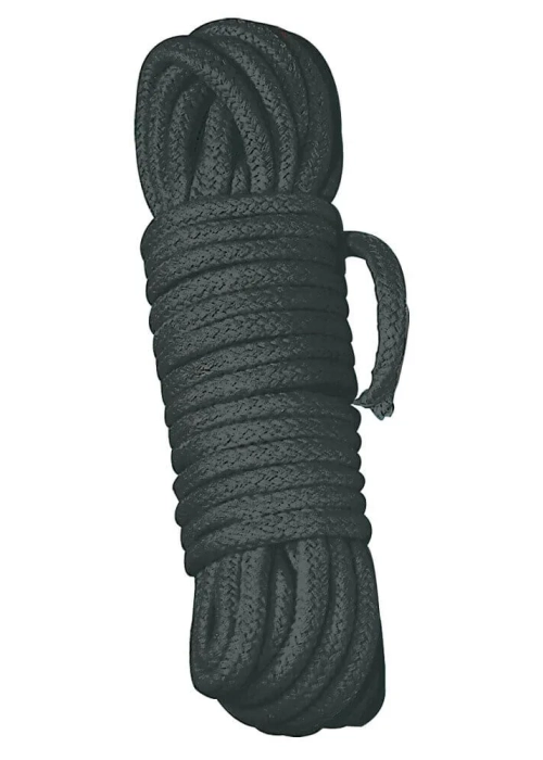 Bondage lano - 10m (čierna)