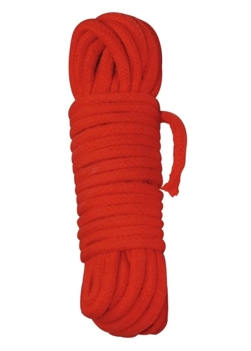 Bondage lano - 10m (červený)