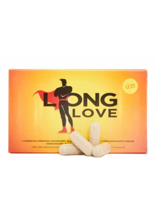 Long Love výživový doplnok pre mužov na oddialenie ejakulácie 4ks