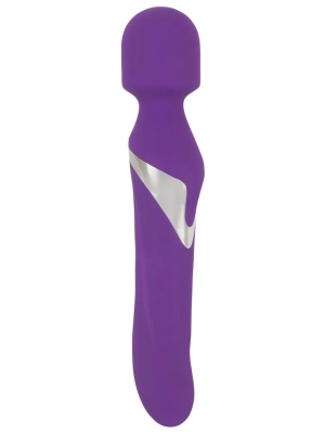 Rotačný perlový a masážny vibrátor na klitoris Wand & Pearl Vibrator